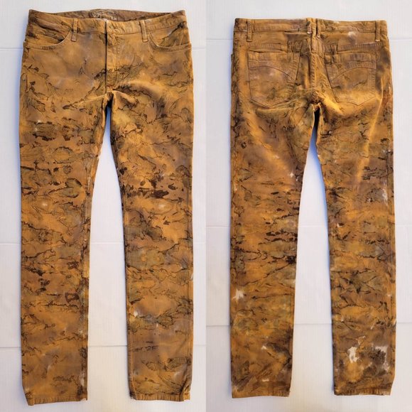 New Men's ROBIN'S JEAN sz 38 New Marlon Camo Slim Jeans